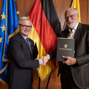 Kulturminister Robra unterzeichnet neuen Zuwendungsvertrag für Historische Kuranlagen und Goethe-Theater Bad Lauchstädt