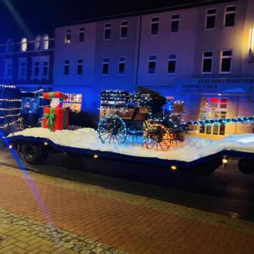 Polizei begleitet Lichterfahrt in Halberstadt