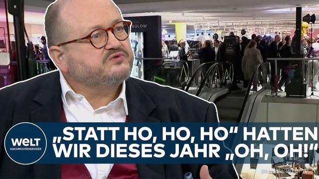 DEUTSCHLAND: Weihnachtsgeschäft enttäuscht Händler! – „Hatten dieses Jahr Oh, Oh!“