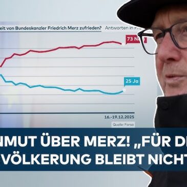 DEUTSCHLAND: „Versprechen einhalten!“ – Unmut über Merz bei den Bürgern weiter groß!