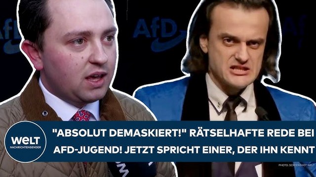 GIEßEN: V-Mann? „Könnte absolut was dran sein!“ Bizarre Rede bei AfD-Jugend! Dieser Mann kennt ihn!