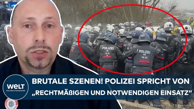 GIEßEN: Brutale Ausschreitungen! Polizei rechtfertigt hartes Vorgehen gegen linke Demonstranten