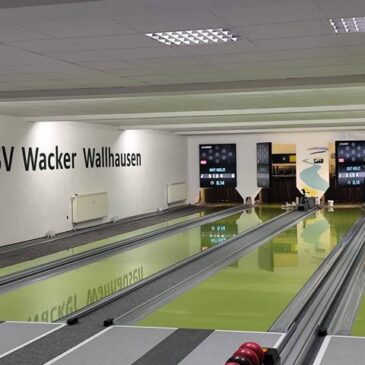 Sportstättenbauförderung: Offizielle Einweihung der sanierten Kegelanlage des SV Wacker Wallhausen e. V.