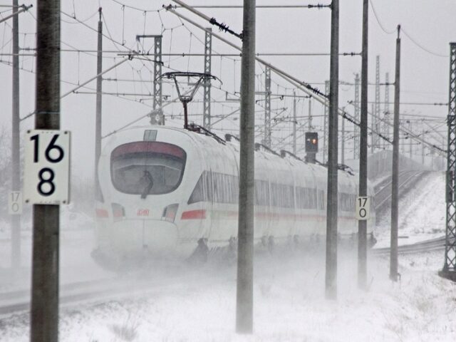 Wintersturm: Bahnverkehr auch in Mitteldeutschland stark beeinträchtigt