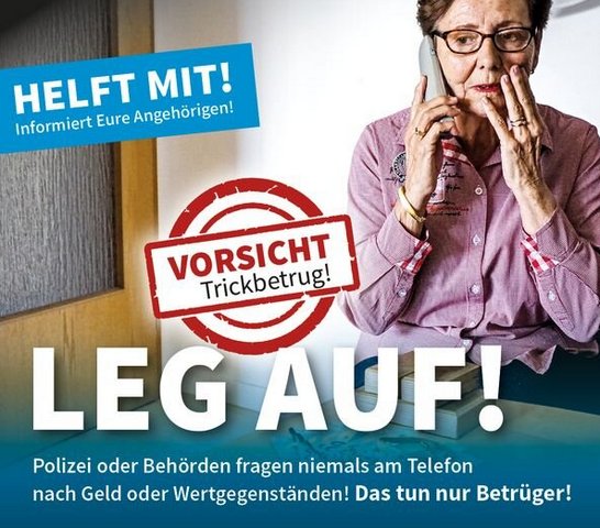 Polizei warnt vor Schockanrufen