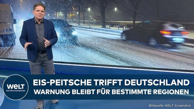 WETTER: Glätte-Gau und Eis-Peitsche! Lage in Deutschland verschärft sich die nächsten Tage