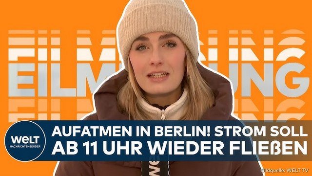 BERLIN: Tagelanger Blackout beendet? Strom soll ab 11 Uhr wieder fließen!