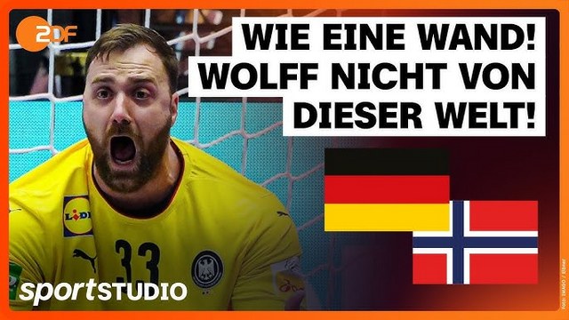 Deutschland – Norwegen Highlights | Handball-EM 2026 | sportstudio