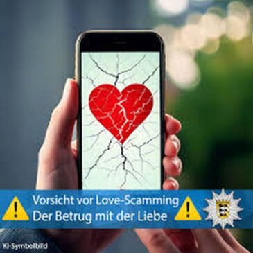 Polizeirevier Burg: Neuer Fall von Love-Scamming bekannt geworden