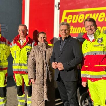 Krankenhaus St. Marienstift übergibt neue Rettungswache an die Stadt Magdeburg