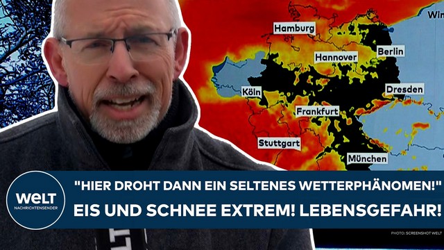 DEUTSCHLAND: Blizzard-Alarm! Schnee und Eis extrem! „Es besteht heute und morgen Lebensgefahr!“