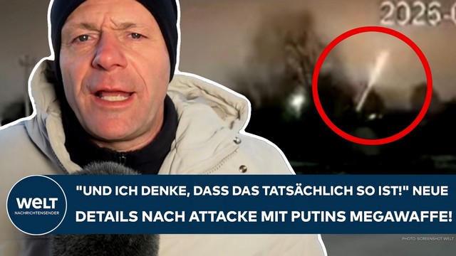 UKRAINE-KRIEG: „Und noch eine Information!“ Neue Details nach Putins Attacke mit Russen-Megawaffe!