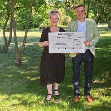 ÖSA unterstützt das Magdeburger Puppentheater mit 10.000 Euro