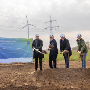 Willingmann setzt Spatenstich für Repowering-Projekt: „Frischer Wind für die Energiewende“
