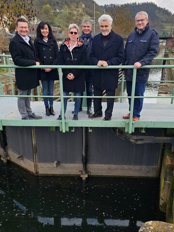 Wieder Wasser unterm Kiel: Willingmann eröffnet Schleusen-Saison an Saale und Unstrut