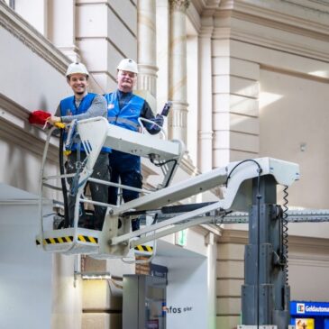 Frischekur in Halle (Saale): DB und Stadt starten Frühjahrsputz am Hauptbahnhof