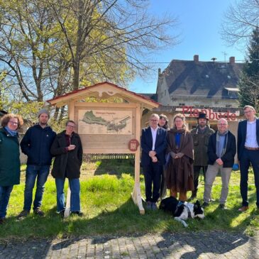 Engagement für den Strukturwandel: Staatssekretär Ude besucht REVIERPIONIER Projekte vor Ort