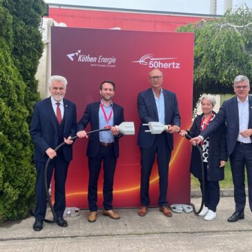 Willingmann eröffnet innovative Power-to-Heat-Anlage in Köthen