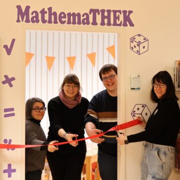 Mit der MathemaTHEK wird Mathematik erlebbar / Neues MINT-Angebot in der Stadtbibliothek