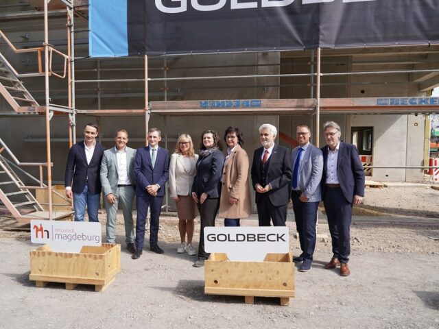 Richtfest für den Schulneubau der IGS „Willy Brandt“