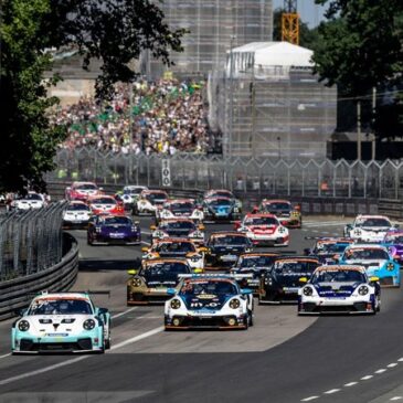 Porsche Sixt Carrera Cup Deutschland, Rennen 11: Mit Humor zum Debütsieg: Gustav Burton holt Norisring-Trophäe