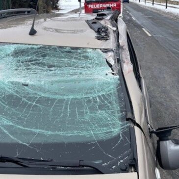 Verkehrsunfall mit verletzter Person