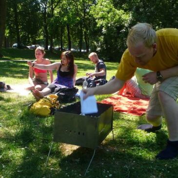 Müllvermeidung und Brandschutz auf Grillwiesen / Landeshauptstadt weist zum Saisonstart am 1. Mai auf Verhaltensregeln hin