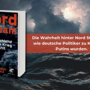 Der Fall Nord Stream: Buchlesung und Gespräch am Dienstag mit dem Journalisten Steffen Dobbert