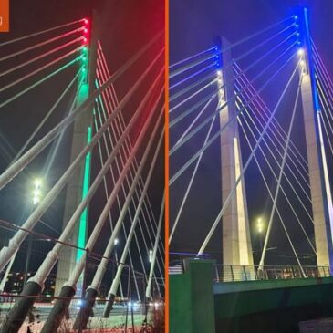 Weitere Lichtmessung an der Kaiser-Otto-Brücke / Am kommenden Donnerstag von 19.00 bis 21.00 Uhr