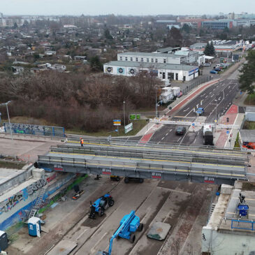 Brenneckestraße in Höhe des Magdeburger Rings voll gesperrt