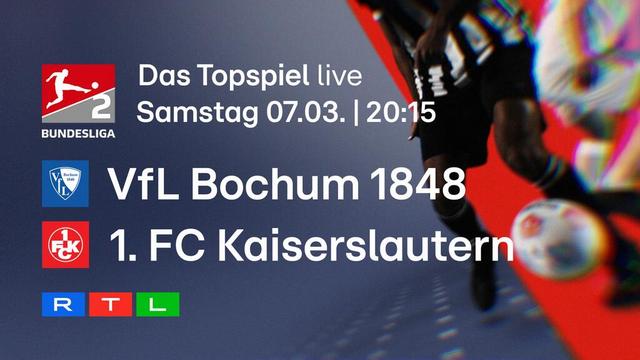 Das Zweitliga-Topspiel heute ab 20:15 Uhr bei RTL  /  Traditionsduell im Ruhrpott: Bochum trifft auf die „Roten Teufel“