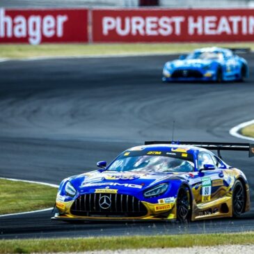 Ansage mit Sternchen: Engel und Auer mit Mercedes-AMG im DTM-Training vorn