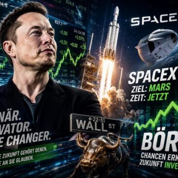 Höhenflug an der Börse: SpaceX-Aktie überholt Amazon