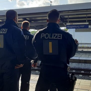 Die Bundespolizeiinspektion Magdeburg informiert zum Fußballspiel 1. FC Magdeburg gegen Hertha BSC