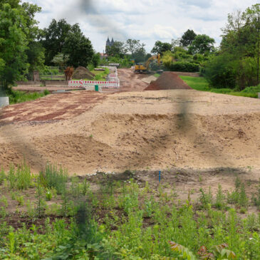 2. Nord-Süd-Verbindung für die Straßenbahn: Startschuss am Montag für die Querung der Albert-Vater-Straße (B1)