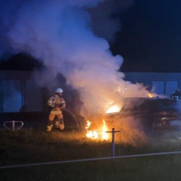 Feuerwehr im Einsatz: Autos brennen im Landkreis Harz