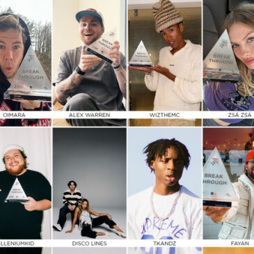 Über 1 Milliarde Streams: Breakthrough-Artists sind nachhaltig erfolgreich