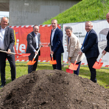 Neubau eines Haltepunkts in Leuna