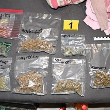 Fermersleben: Polizei stellt Drogen bei Wohnungsdurchsuchung sicher