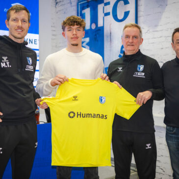 Torhütertalent Tjark Möbius unterschreibt beim beim FCM langfristigen Vertrag