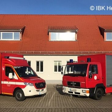 Katastrophenschutz: Land übergibt Gerätewagen Betreuung für den Katastrophenschutz