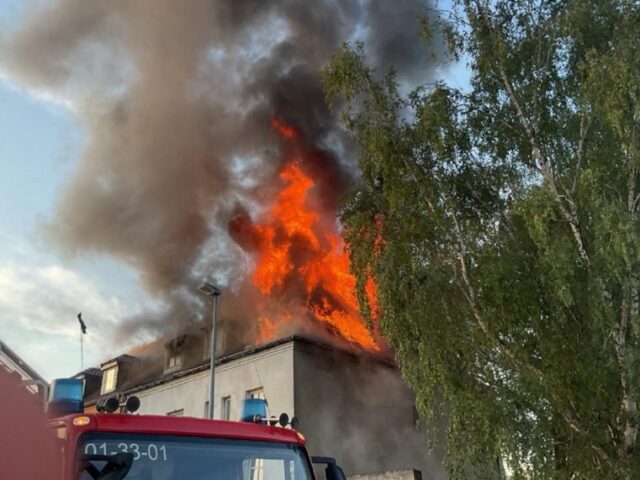 Dachstuhlbrand eines Reihen-Mehrfamilienhauses in der Neuen Neustadt – Feuerwehr verhindert weiteren Schaden