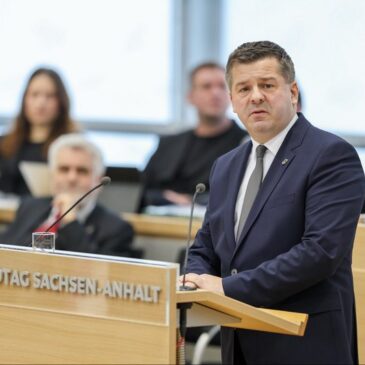Sachsen-Anhalt stärker machen – Erste Regierungserklärung von Ministerpräsident Sven Schulze