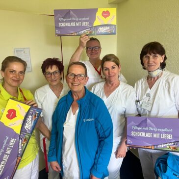 Mit Herz, Kompetenz und Engagement: Die Helios Fachklinik Vogelsang-Gommern bedankt sich am Tag der Pflege bei ihren Mitarbeitenden