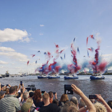 Schiffsparaden, Abendshows und Partnerregion Liverpool / 837. HAFENGEBURTSTAG HAMBURG mit Top-Programm