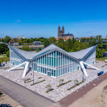Sonntag ist Hyparschalen-Tag: Magdeburger Architektur-Ikone öffnet ab heute regelmäßig für Neugierige
