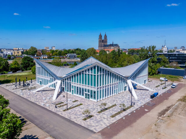 Sonntag ist Hyparschalen-Tag: Magdeburger Architektur-Ikone öffnet ab heute regelmäßig für Neugierige