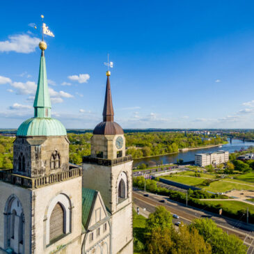 Westportal der Johanniskirche wieder für Gäste zum Turmaufstieg geöffnet