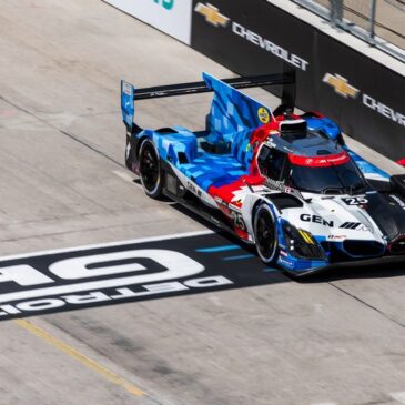 IMSA: BMW M Team WRT setzt Podiumsserie fort – Platz zwei für Philipp Eng und Marco Wittmann in Detroit