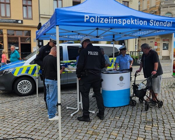 Polizeirevier Stendal: Aktuelle Polizeimeldungen